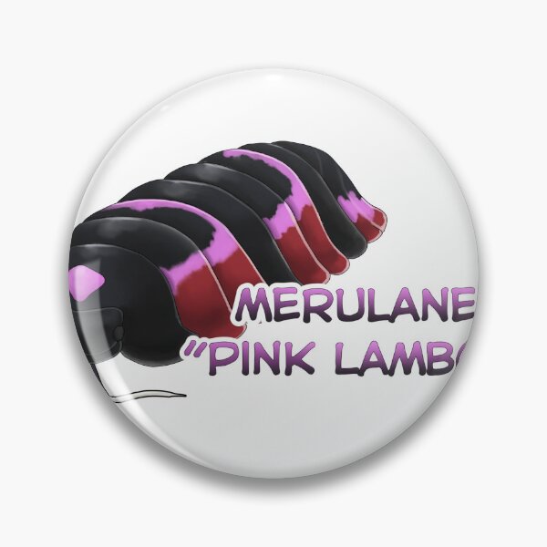 Item preview, Merulanella "Pink Lambo" name tag designed and sold by Pods-n-Pugs.