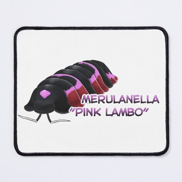 Item preview, Merulanella "Pink Lambo" name tag designed and sold by Pods-n-Pugs.