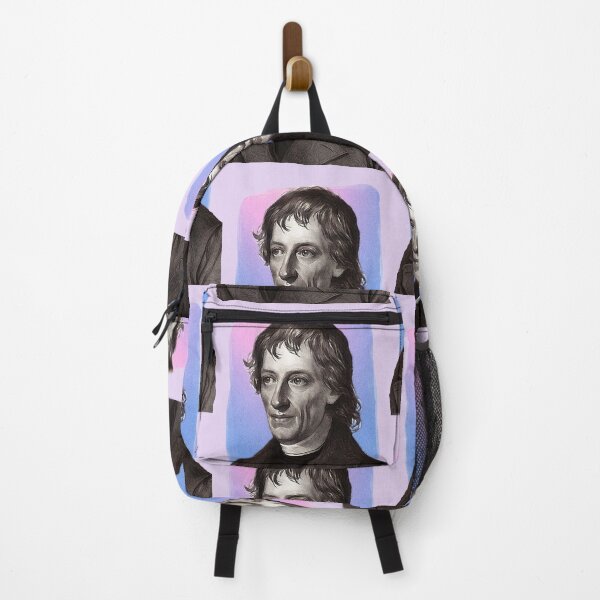 Item preview, Bohemian Mathematician Bernard Bolzano - purple pink - illustration  designed and sold by Litstoy.