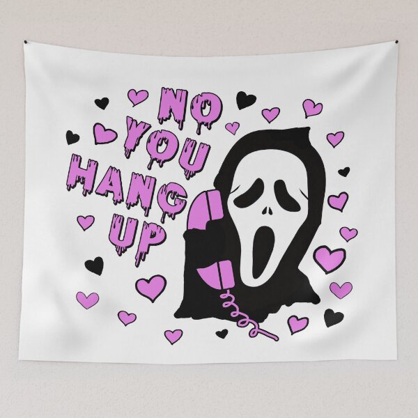 Item preview, 'No You Hang Up' Ghostface from Scream designed and sold by NLopezArt.