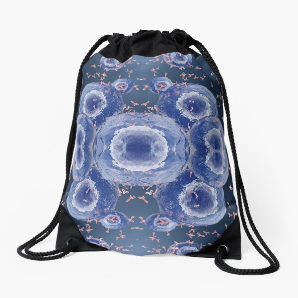 Scientific Visualization Drawstring Bag
