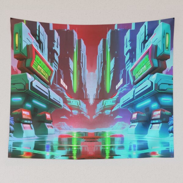 Item preview, Neon City - (SciFi Anime Inspired) designed and sold by Fanarchist.