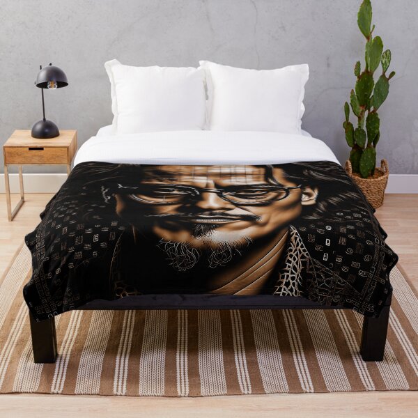 Aperçu de l'œuvre [AI Art] Johnny Depp, style d'art optique créée et vendue par Sissle.
