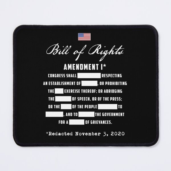 Item preview, Bill Of Rights Amendment 1 designed and sold by twHistory.