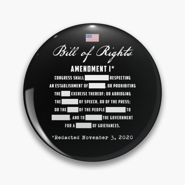 Item preview, Bill Of Rights Amendment 1 designed and sold by twHistory.
