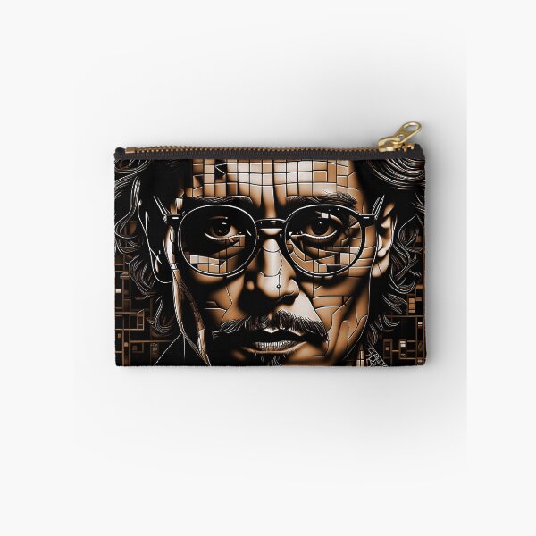 Item preview, [Arte AI] Johnny Depp, estilo de arte óptico designed and sold by Sissle.