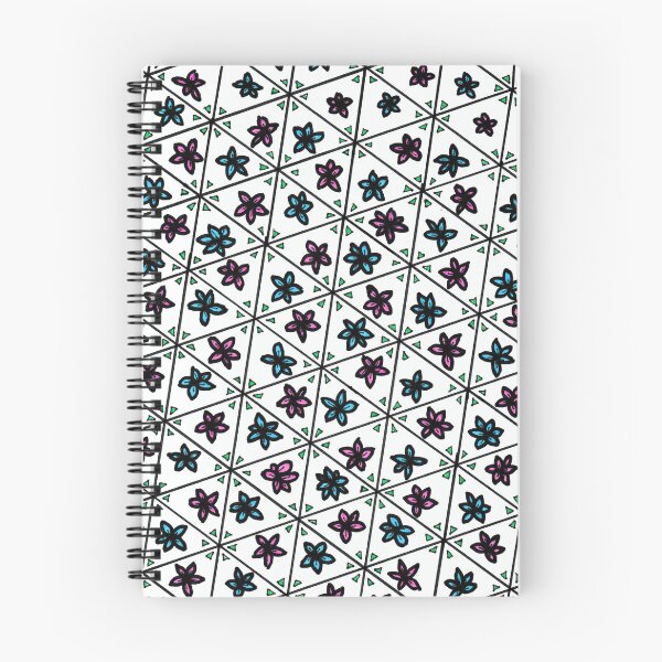 Item preview, Geometric Floral Pattern-Triangles designed and sold by foundunbound.