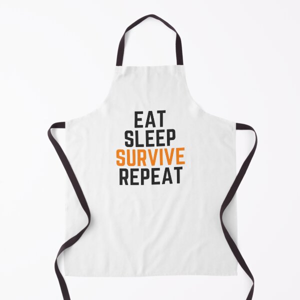 Artikelvorschau, Eat Sleep Survive Repeat, Bright entworfen und verkauft von PixelPulsar.