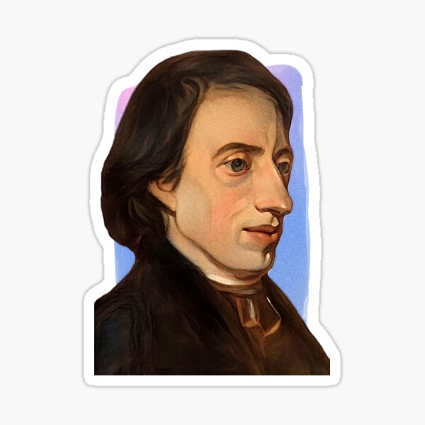 Item preview, Bohemian Mathematician Bernard Bolzano - purple pink - illustration  designed and sold by Litstoy.
