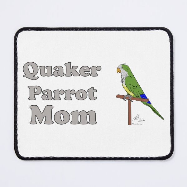 Item preview, Quaker Parrot Mom - Green designed and sold by Laughing Parrot Studio.