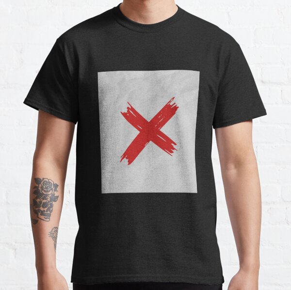 The X Marks The Spot' Women's V-Neck T-Shirt