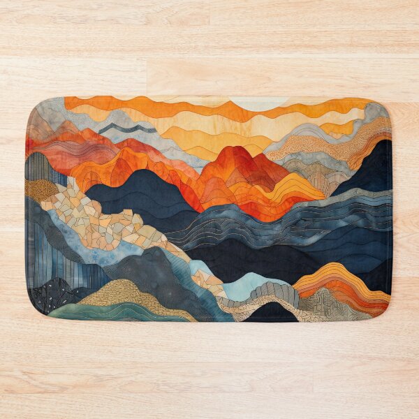 Item preview, Colorful Mountains designed and sold by KalKaleidoscope.