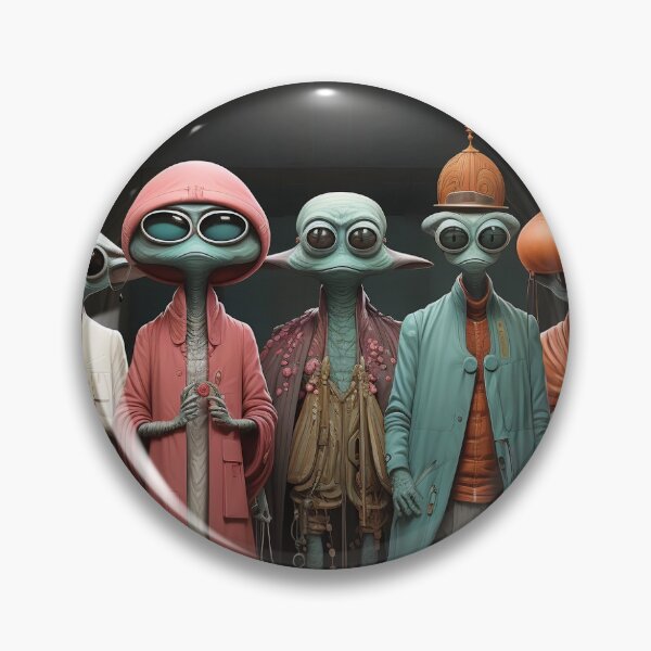 Item preview, Alien Fashion Show - funny - cute - design designed and sold by Gameasty.