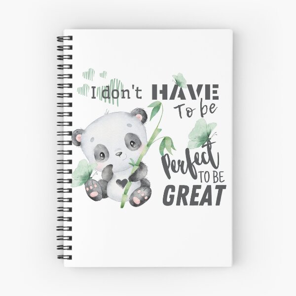 Item preview, Being great | Cute Panda | Affirmations designed and sold by Twinmommy Store.