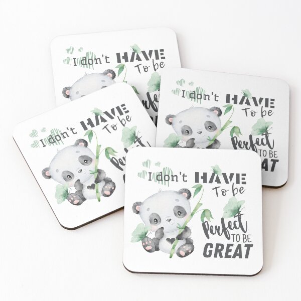 Item preview, Being great | Cute Panda | Affirmations designed and sold by Twinmommy Store.