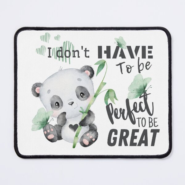 Item preview, Being great | Cute Panda | Affirmations designed and sold by Twinmommy Store.
