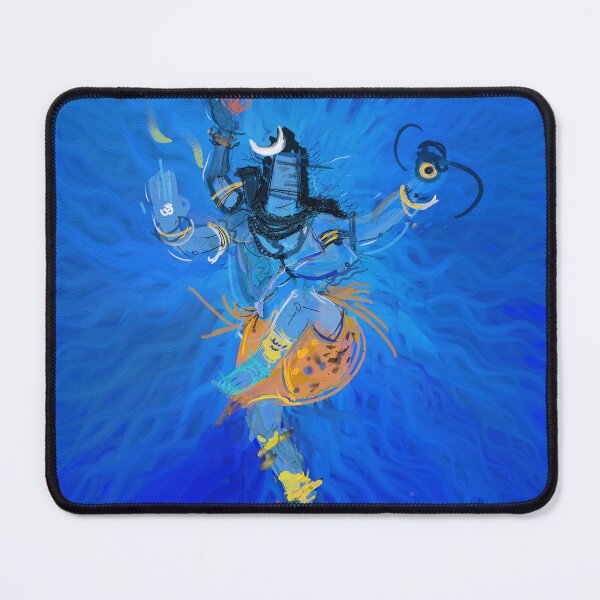 Item preview, Nataraja semi abstract painting | lord shiva painting  designed and sold by KARTICK DUTTA.