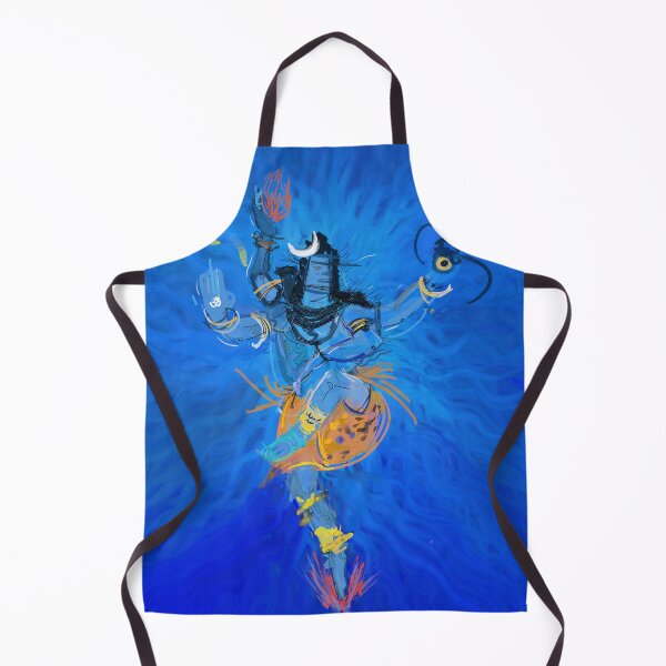 Item preview, Nataraja semi abstract painting | lord shiva painting designed and sold by KARTICK DUTTA.