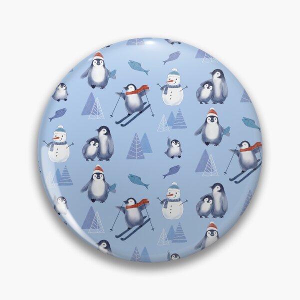 Item preview, Cute Penguins Pattern designed and sold by primroseblume.