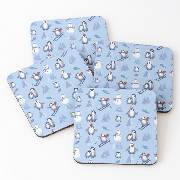 Item preview, Cute Penguins Pattern designed and sold by primroseblume.