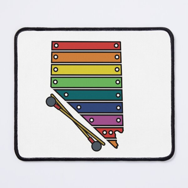 Item preview, Rainbow Xylophone Nevada  designed and sold by Katherine Reardon.
