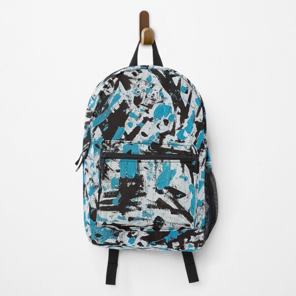Item preview, Brushstrokes in Blue and Black designed and sold by DanielleGensler.