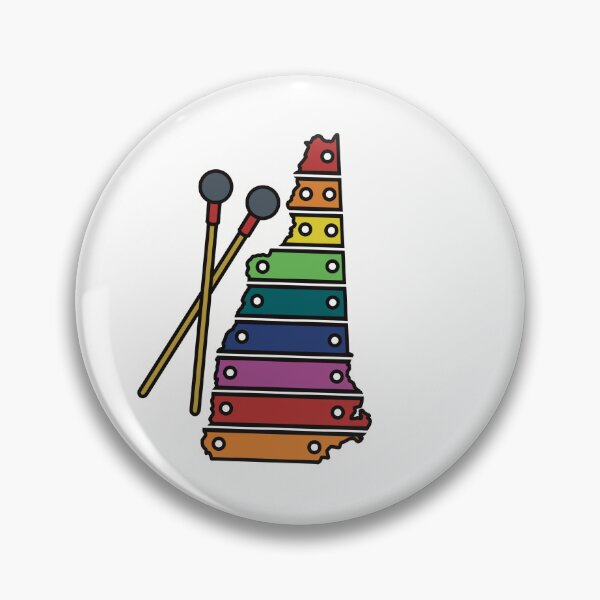 Item preview, Rainbow Xylophone New Hampshire  designed and sold by Katherine Reardon.