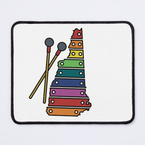 Item preview, Rainbow Xylophone New Hampshire  designed and sold by Katherine Reardon.