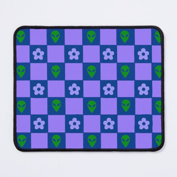 Item preview, Alien Daisey Checkerboard Pattern designed and sold by Haley Schulz.