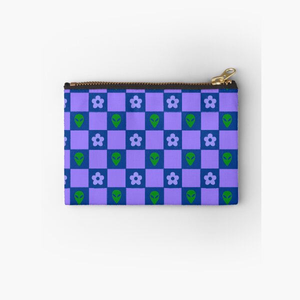 Item preview, Alien Daisey Checkerboard Pattern designed and sold by Haley Schulz.