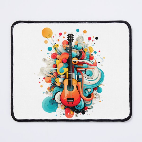 Item preview, Classic Acoustic Guitar Abstract designed and sold by ArtFromBeyond.