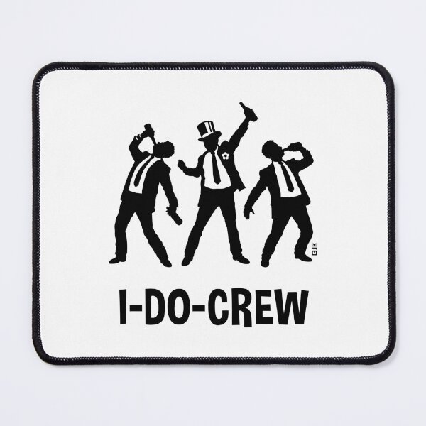 Item preview, I-Do-Crew (Stag Night / Bachelor Party / Beer / Black) designed and sold by MrFaulbaum.