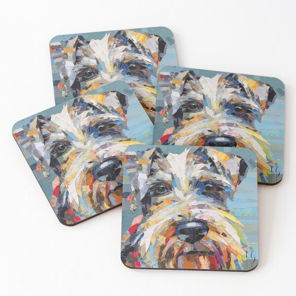 Item preview, Paper Schnauzer Portrait designed and sold by Ivan  Guaderrama.