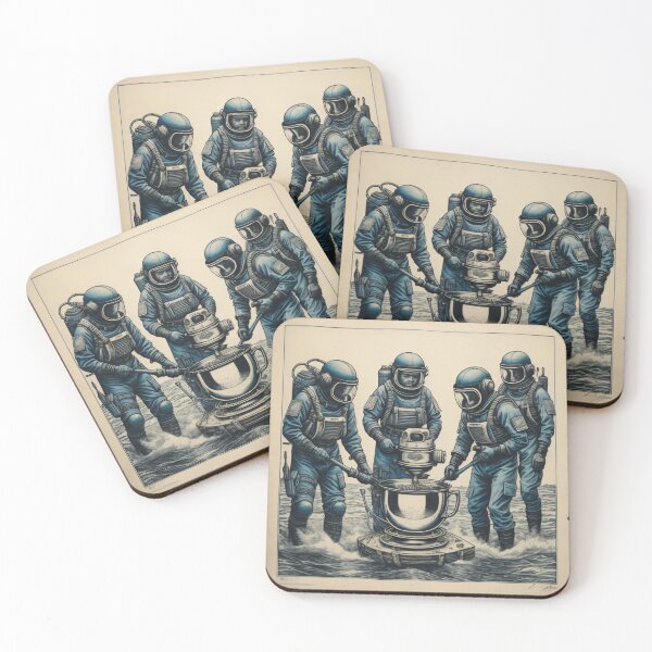 Item preview, Deep Sea Divers with Stand Mixer VIII designed and sold by TheScooperoni.