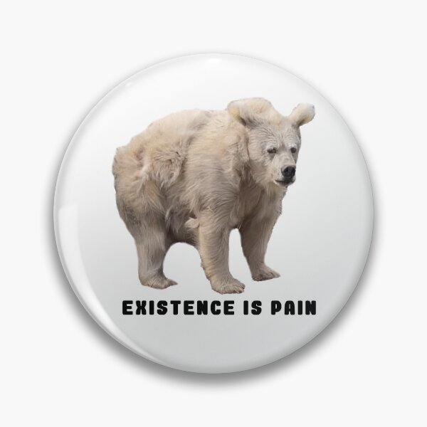Item preview, Existence Is Pain Bear designed and sold by Bargainbin.