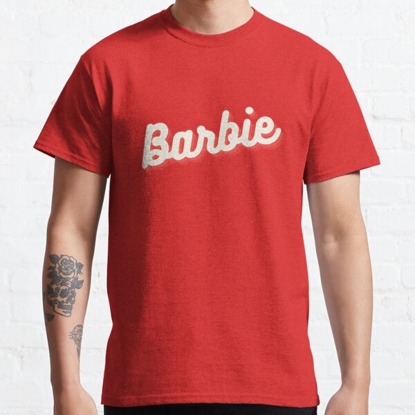 Red best sale barbie shirt