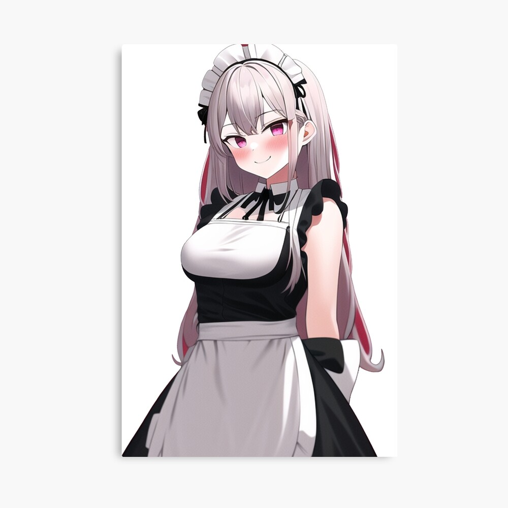 Anime yandere waifu maid