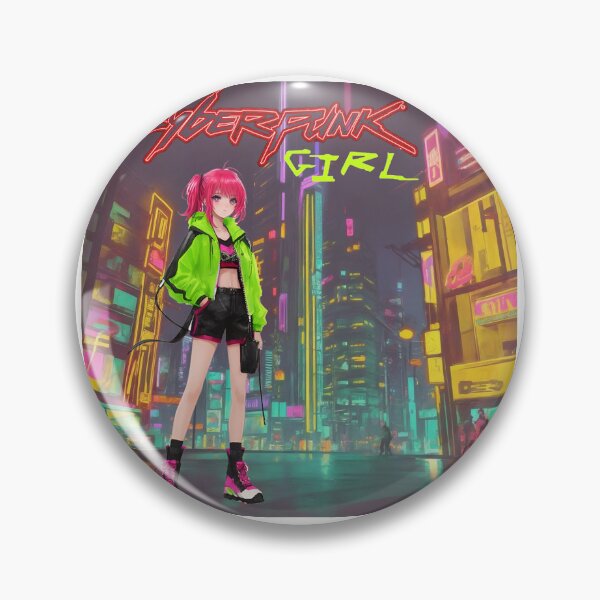 Item preview, Cyberpunk Girl designed and sold by Donnis.