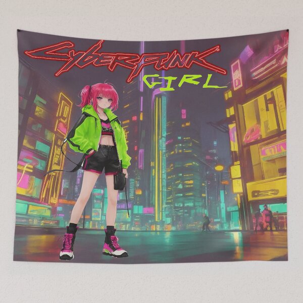 Item preview, Cyberpunk Girl designed and sold by Donnis.