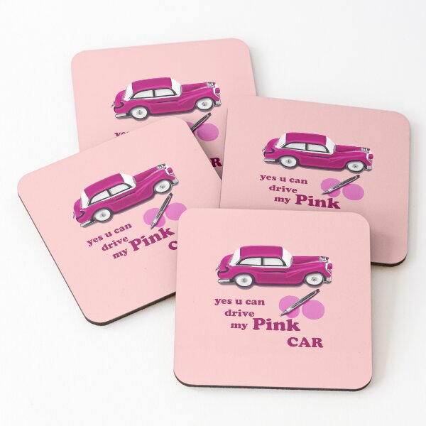 Item preview, yes you can drive my pink car cool t-shirts  designed and sold by fowzi shokri.