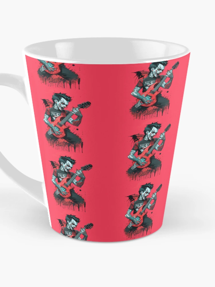 Thumbnail 3 of 4, Coffee Mug, Vampire - Rocker Collection designed and sold by OdranaDesign.