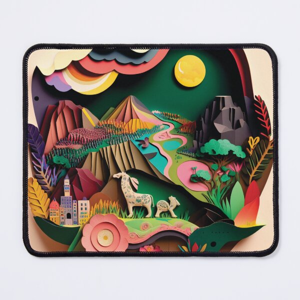 Item preview, paper cut art, ai designed and sold by artpapercuts.