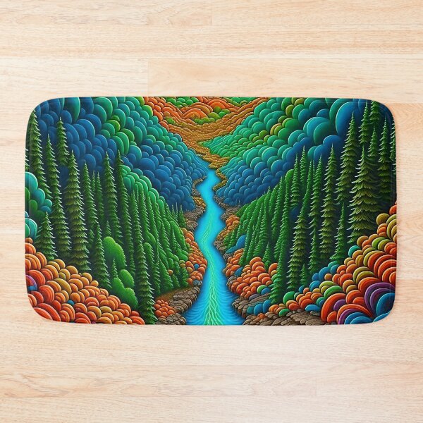 Item preview, [AI Art] Green Valley, Optical Art Style designed and sold by Sissle.
