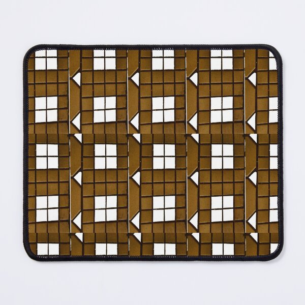 Item preview, Coffee Cream Grid designed and sold by ontological.
