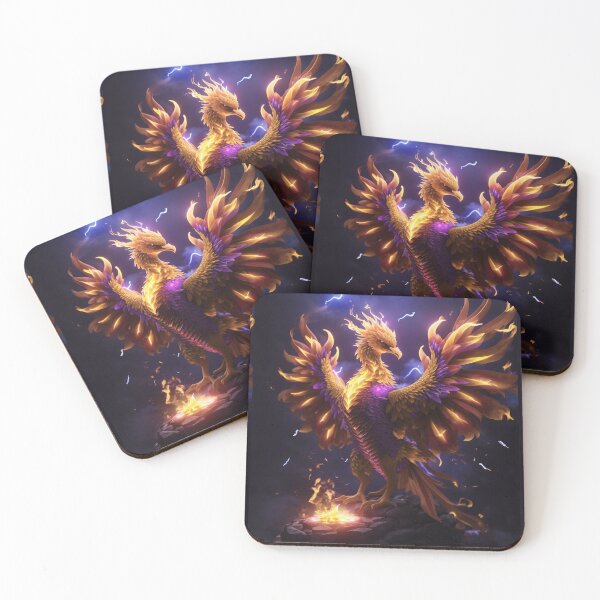 Item preview, The rise of the thunder phoenix designed and sold by Hidden  Style Store.