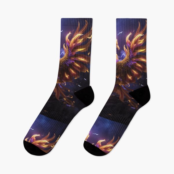 Item preview, The rise of the thunder phoenix designed and sold by Hidden  Style Store.