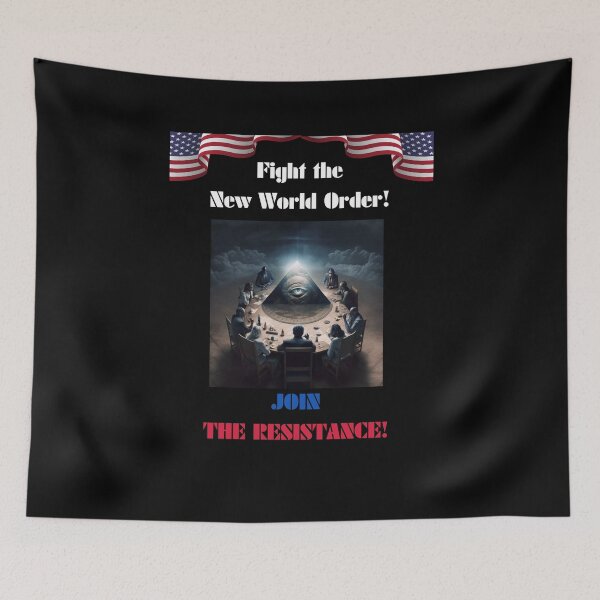 Item preview, ¡Lucha contra el Nuevo Orden Mundial! ¡ÚNETE A LA RESISTENCIA! designed and sold by STO1KA.