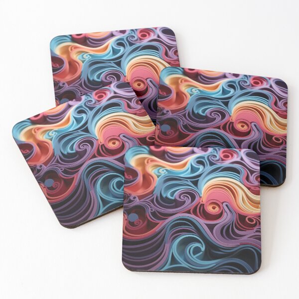 Item preview, Abstract Soundwaves - colorful - vibrant designed and sold by Gameasty.