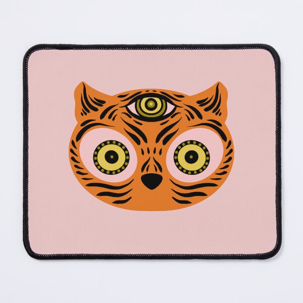 Item preview, Third Eye of the Tiger (pink) designed and sold by Chloë Ella Urbanczyk.