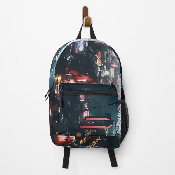 Item preview, Dark Cyberpunk Cityscape designed and sold by dcrc.